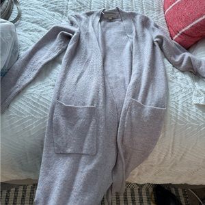 the loft Heathered Purple/lilac Duster Sweater - xsmall